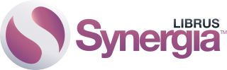 Logotyp z napisem Librus Synergia