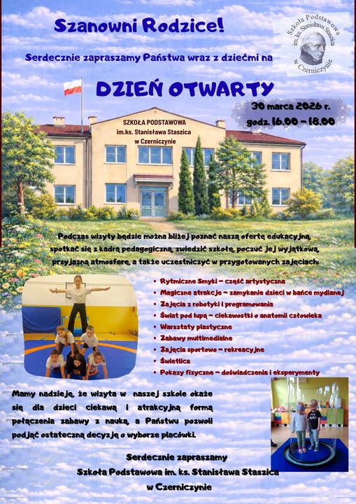 42. Plakat na Dzień Otwarty