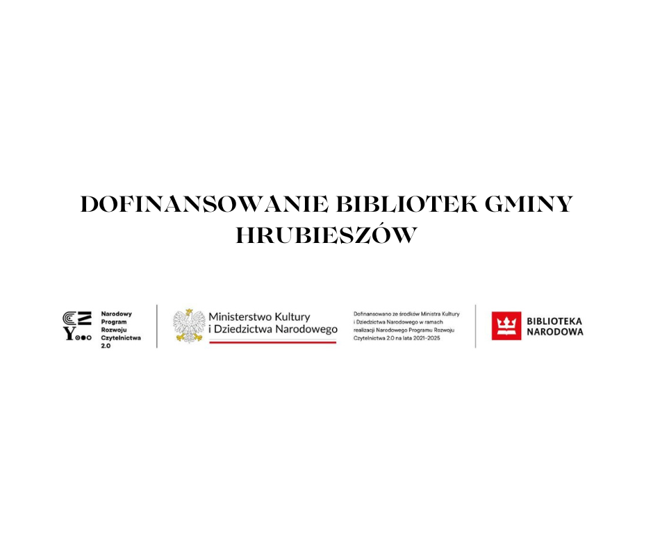 Dofinansowanie bibliotek Gminy Hrubieszów