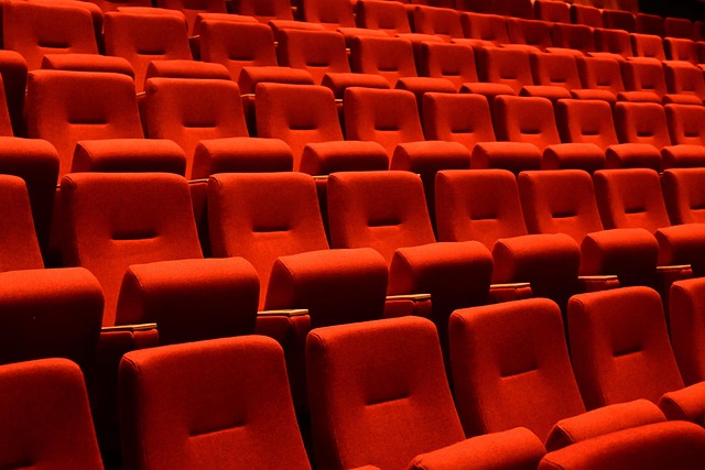 Grafika ilustrująca teatr