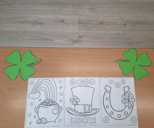 kolorowanka z okazji dnia świętego Patryka