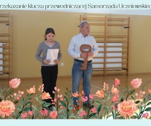 Przekazanie klucza przewodniczącej Samorządu Uczniowskiego