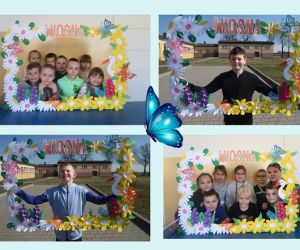 Wiosenne zdjęcia uczniów