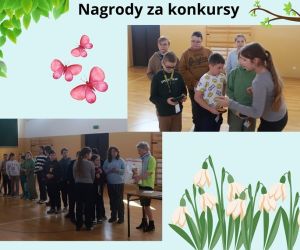 Wręczenie nagród za konkursy