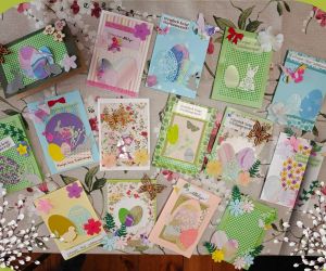 Kartki wykonane przez uczniów