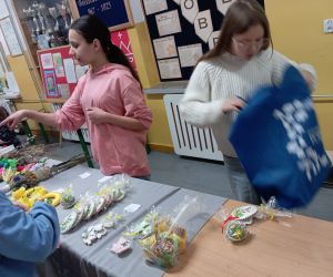 Szkolny kiermasz wielkanocny