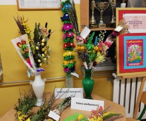 Prace konkursowe- palmy wielkanocne