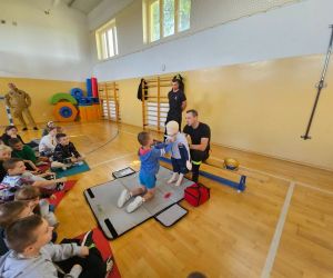  Pokaz fantoma przez Strażaków