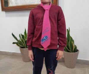 Uczeń klasy pierwszej - wybrany jako najsympatyczniejszy chłopiec w klasach młodszych