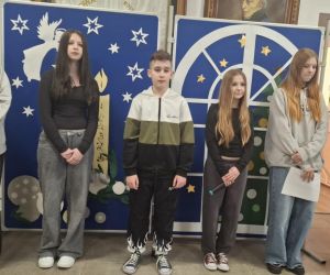 Członkowie Szkolnego Klubu Mediacji Rówieśniczej