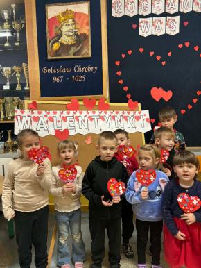 Zostań moją Walentynką! - walentynkowy dzień w przedszkolu
