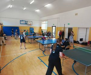 Uczestnicy turnieju podczas rozgrywek