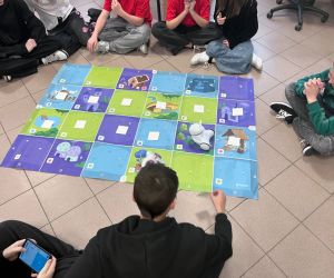 zabawy z robotem Photon