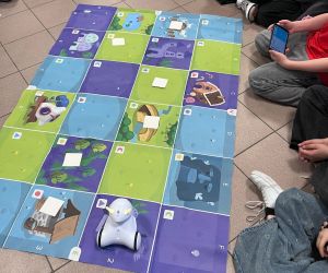 zabawy z robotem Photon