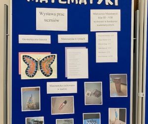 Dekoracja dotycząca Dnia Matematyki