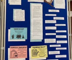 Dekoracja dotycząca Dnia Matematyki