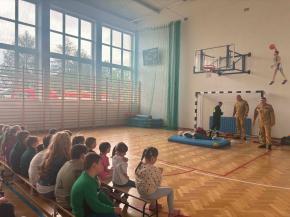 Spotkanie z przedstawicielami Straży Pożarnej