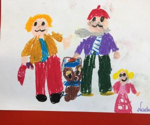 Praca dziecka o misiu Petit