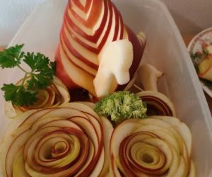 Ozdoby wykonane podczas warsztatów.