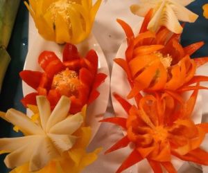 Ozdoby wykonane podczas warsztatów.