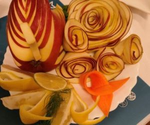 Ozdoby wykonane podczas warsztatów.