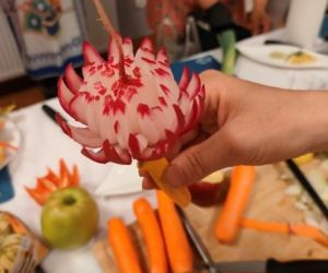 Ozdoby wykonane podczas warsztatów.