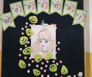 Gazetka ścienna z okazji Dnia Wiosny