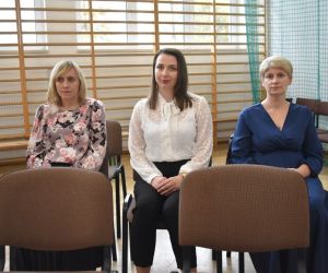 Nauczycielki uczestniczące w uroczystości