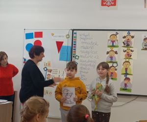 Uczniowie opowiadają historyjkę