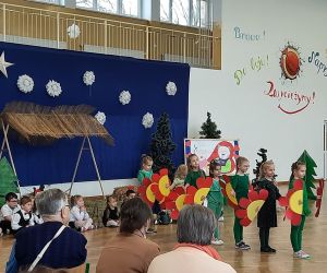 Przedszkolaki podczas części tanecznej