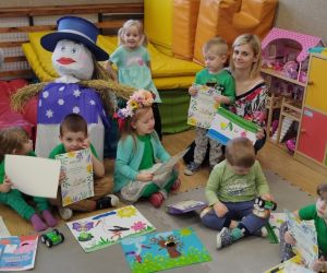 Rozstrzygnięcie  wiosennego konkursu plastycznego w grupie  3-4-latków