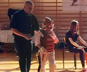 Klaudia przed walką