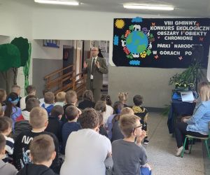 Prelekcja przedstawiciela nadleśnictwa