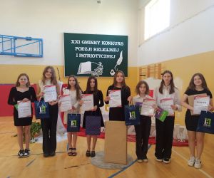 Zwycięzcy i nagrodzeni w Gminnym Konkursie