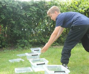 Uczeń w konkurencji związanej z wodą