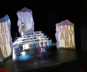 Scenografia do spektaklu